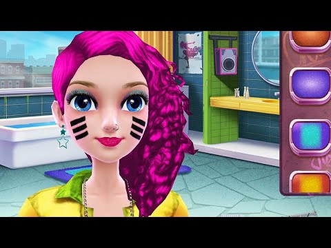 Hip Hop Girl Game Fun Spa Makeup Dress Up Color Hairstyles For Girls You Hip Hop Girl Game Fun Spa Makeup