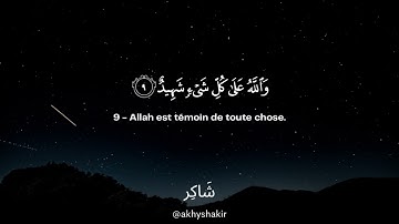 Sourate Al-Burooj | Muhammad Amin Al-Jazairiسورة البروج محمد أمين الجزائري