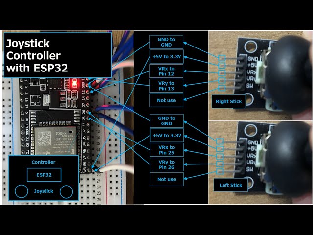 ESPNOW RC Car using ESP32 Joystick Remote Control 👌🏻 