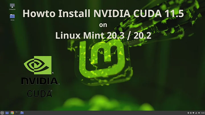 Howto Install NVIDIA CUDA 11.5 on Linux Mint 20.3/20.2