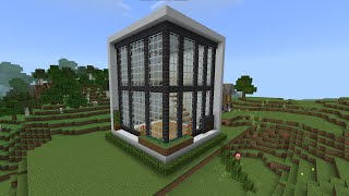 Minecraft Best Modern Mountain House 🏠| minecraft house tutorial 🤫 #minecraft #minecrafttutorial