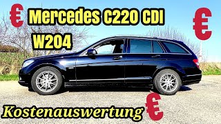 Was kostet ein Mercedes C220 CDI W204? - Reparatur, Unterhalt, Ersatzteile | 2022