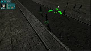 Cyberpunk RTS Selection & Movement prototype