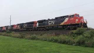 Canadian National - Eastbound Freight Train 16 Aug 26