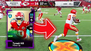 EA FINALLY GAVE TYREEK HILL A 99 OVERALL with 99 SPEED! - Madden 20 Ultimate Team