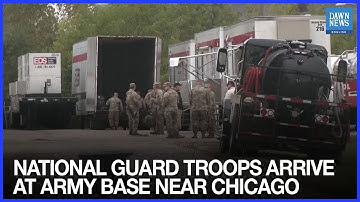 National Guard Troops Arrive Near Chicago as Trump Weighs Invoking Insurrection Act