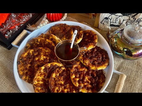 چاوانيا دورستكرنا نانئ كژنيژ دكه ل هه فيرى طريقة عمل الخبز بالكزبرة مع العجينه