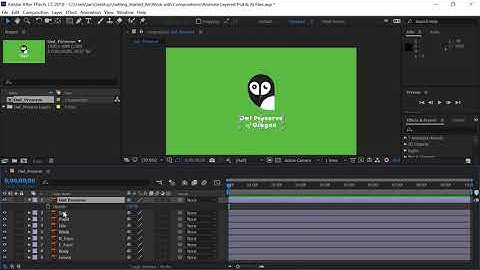 Import assets for use in a project | Adobe After Effects CC tutorials for beginners