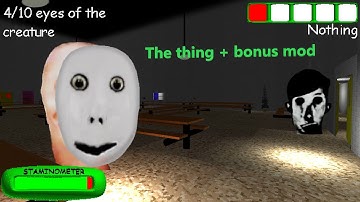 The thing: the abandoned school (baldi