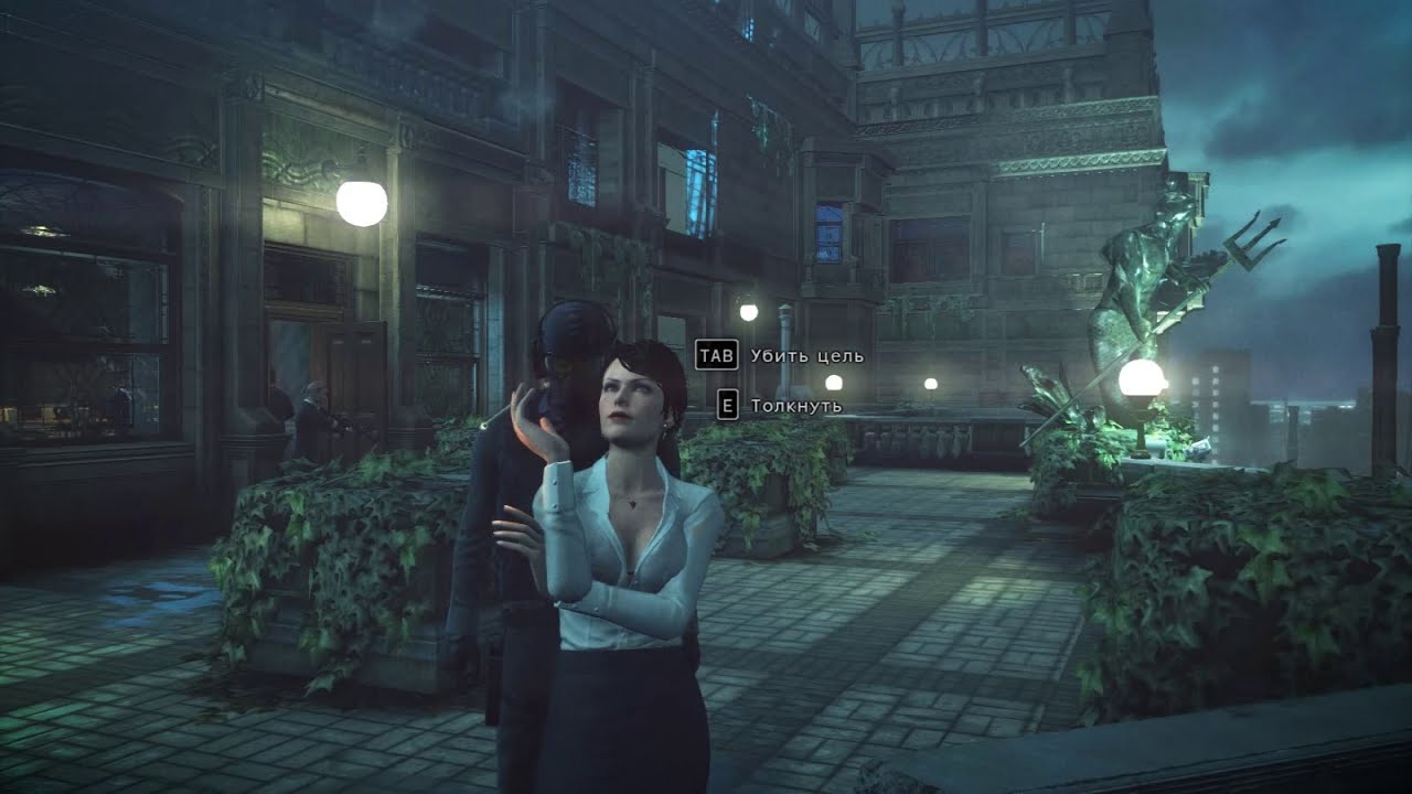 Hitman: Absolution. Mission 18.2. Блэкуотер-парк - Пентхаус. Бесшумный убийца. Падение с крыши