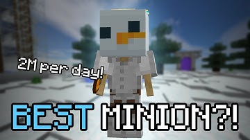 How GOOD Are Snow Minions in Modern Day Skyblock? | Hypixel Skyblock