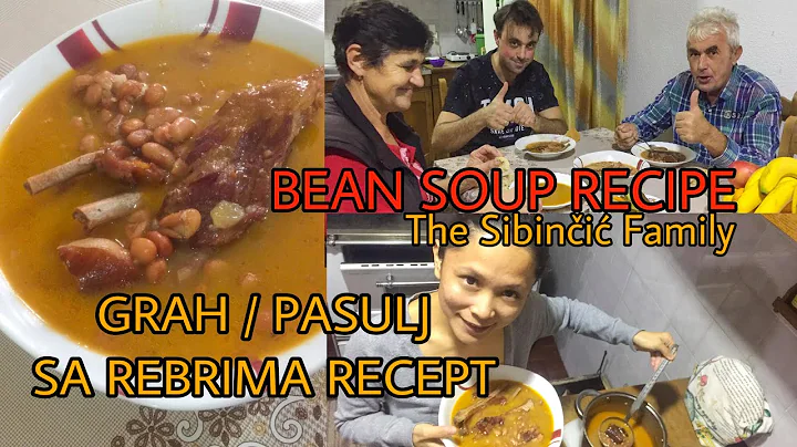 GRAH / PASULJ SA REBRIMA RECEPT | BALKAN BEAN SOUP RECIPE