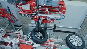 Interpneu Complete Wheel Assembly Machine