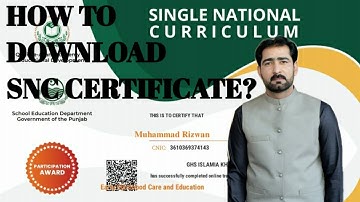 How to download LMS/SNC Certificate II LMS certificate