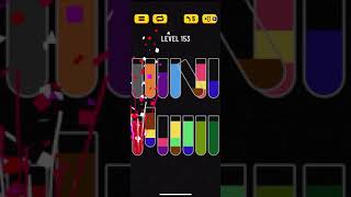 Water Sort Puzzle level 153-154