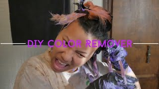 Ion Color Brilliance vs DIY || Color Remover Test