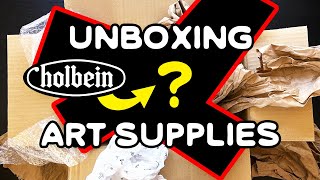 Unboxing $500+ worth of NEW GOUACHE COLORS from HOLBEIN! 😮 Best Art Supplies Unboxing Ever!