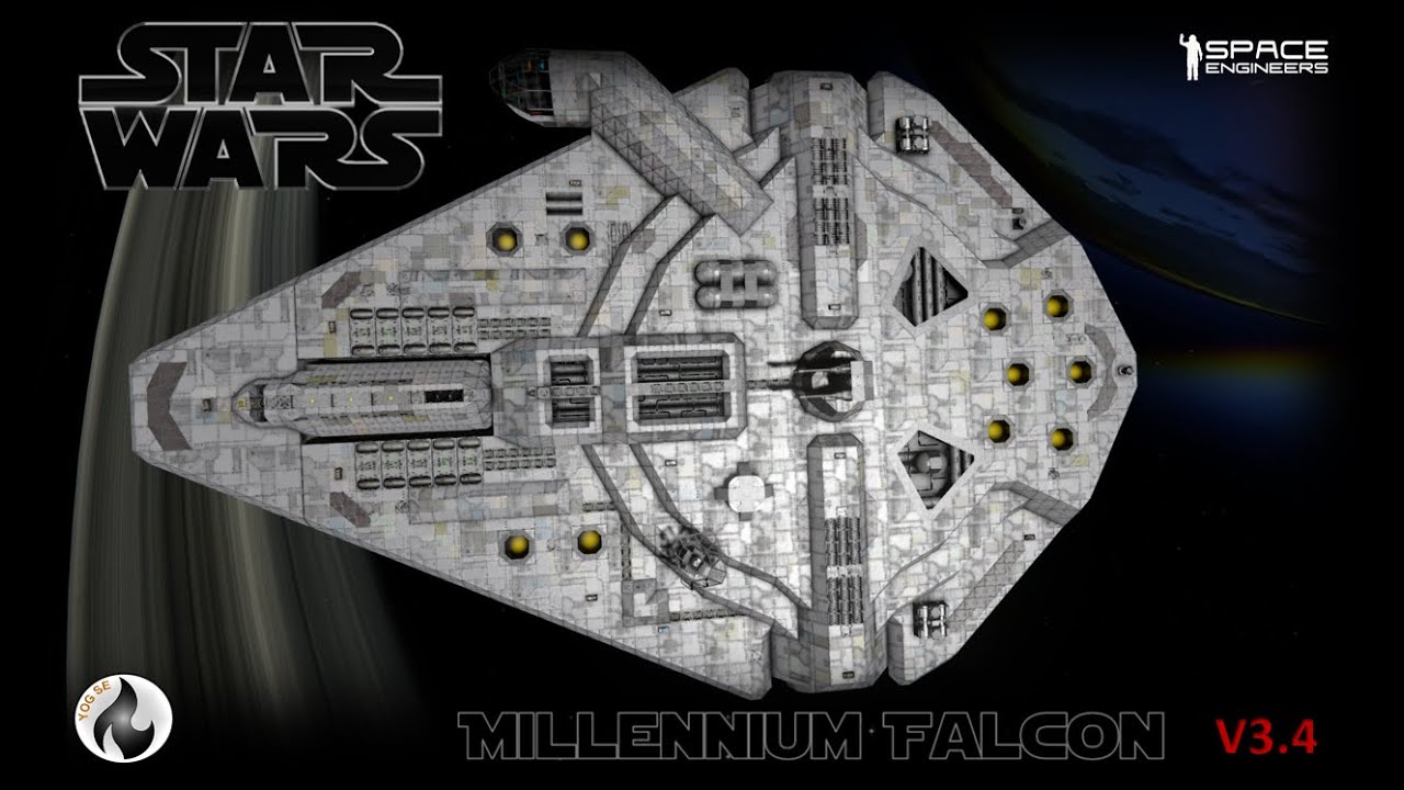 YOG Space Engineers - Star Wars Millennium Falcon BLD Update (v34 ...