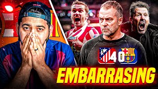 BARÇA HUMILIATED 4-0 by Atlético Madrid 😳 Copa del Rey Disaster at the Metropolitano