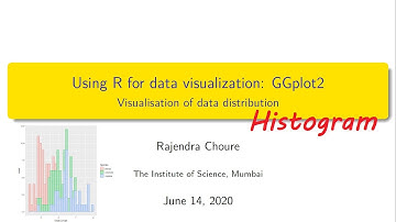 Tutorial  3 Histogram  Data Visualization using R and GGplot2, plotting data distribution