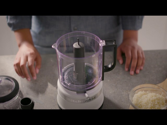 KitchenAid Cordless 5 Cup Food Chopper in White