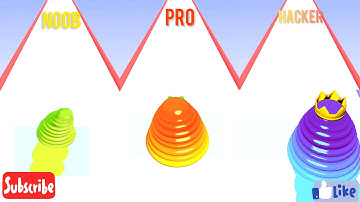 NOOB vs PRO vs HACKER l slimy Runner 3D l #slimyrunner3d#gameplay #mrgames