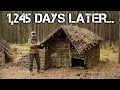 Viking Inspired Bushcraft Shelter 1,245 Days later - What&#39;s it like now?