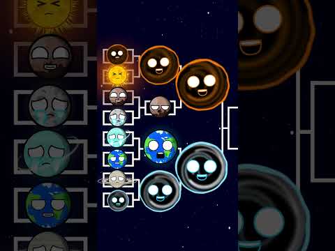 Black hole vs White hole #planetballs