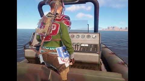 RUST - How to steal heli loot on rustafied.com EU trio server