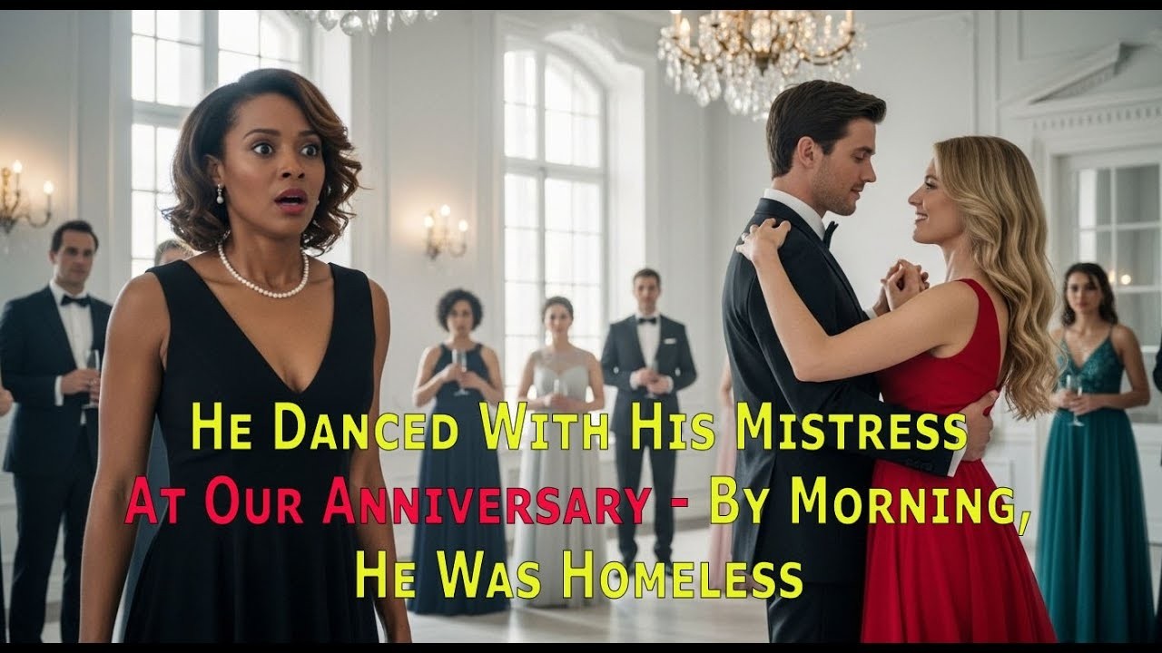 Her Husband Danced With His Mistress at Their Wedding Anniversary, by Morning, He Was Homeless