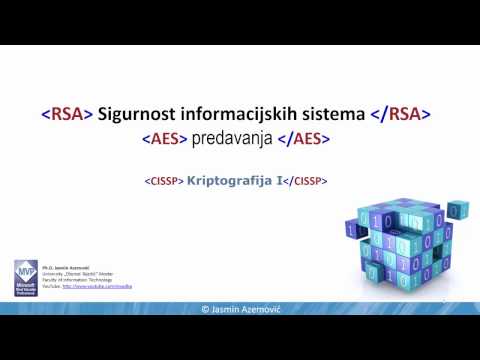 SIS - Predavanje4 - Kriptografija I