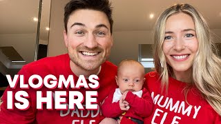 VLOGMAS IS HERE! // Decorating the house and mini tour