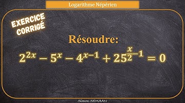 Résoudre une équation avec logarithme népérien - Exercices Corrigés - BAC Terminale