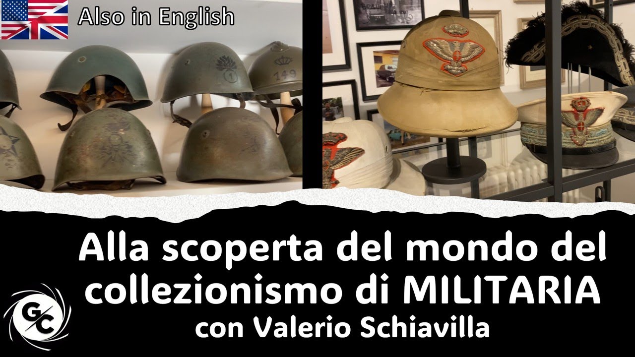 Alla scoperta del mondo del COLLEZIONISMO di MILITARIA con Valerio Schiavilla - MILITARIA COLLECTING