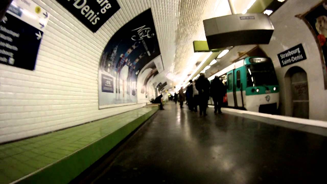 Metro Ligne 8StrasbourgSaint DenisParis YouTube