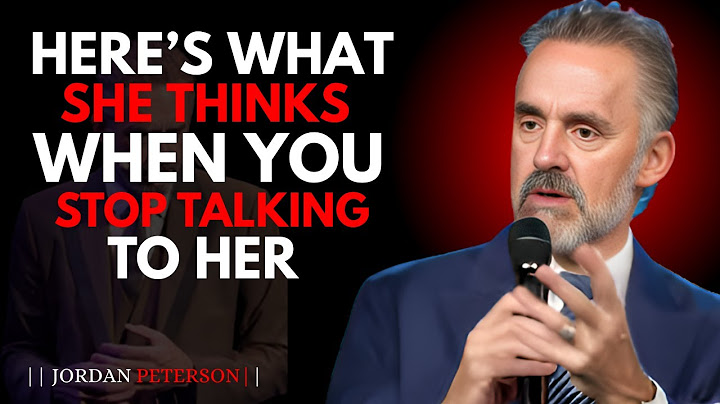 A WOMAN WILL DO THIS WHEN YOU STOP TALKING TO HER || JORDAN PETERSON MOTIVATIONAL SPEECH