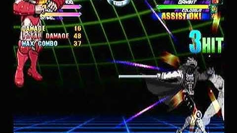 MvC2: Gambit 100% Combo (1 meter)