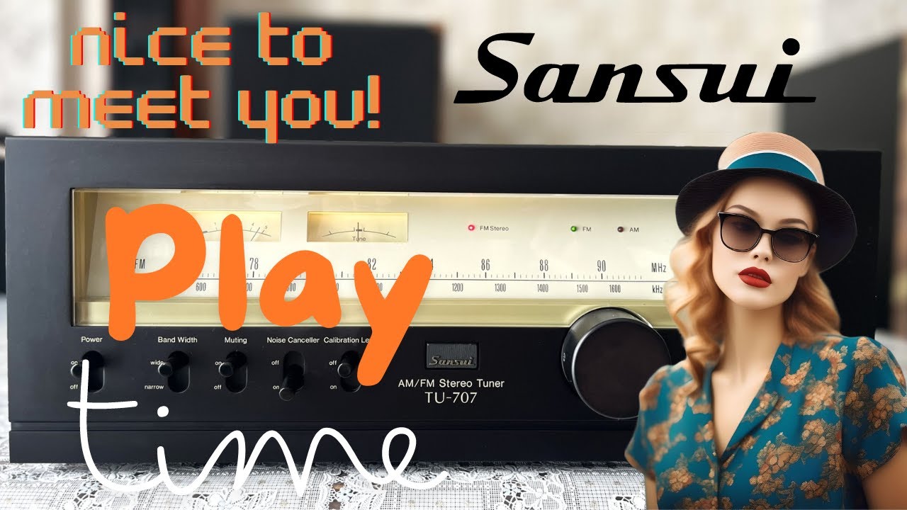 SANSUI TU-707】チューナーにおける当時の最新回路技術の粋を