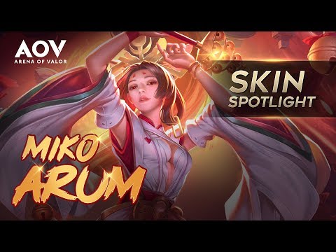 Recall nya Miko Arum keren banget! - Miko Arum Skin Spotlight - Garena AOV