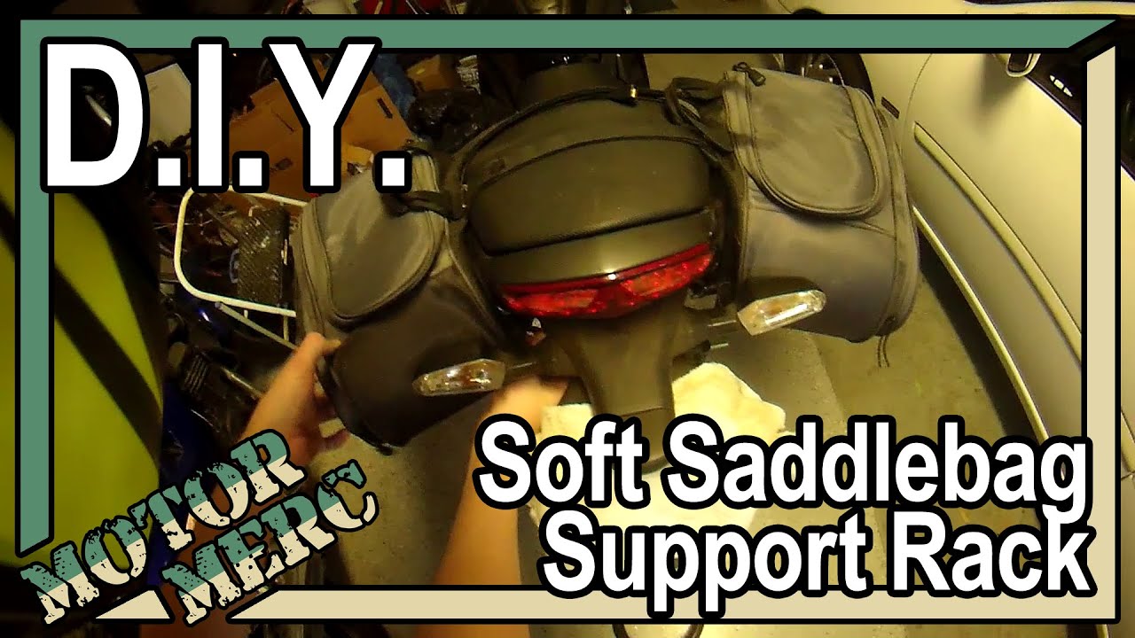 D.I.Y. Soft Saddlebag Support Rack 