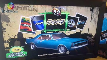 Car Racing Game Machine - Need for Speed Carbon