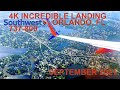 4K INCREDIBLE LANDING IN ORLANDO FLORIDA - SOUTHWEST 737