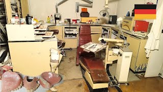Opuszczona klinika stomatologiczna z całym sprzętem -Właściciel umarł a jego dobytek niszczeje