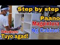 Paano Magpìntura ng Cabinet  How to Paint Cabinet