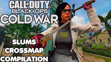 Black Ops Cold War : SLUMS Across the Map / Hail Mary Tomahawk Compilation (BO4 SPOTS)