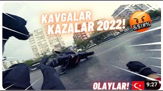 motorcu kazaları- düğün konvoyu kazası - motora binen yılan