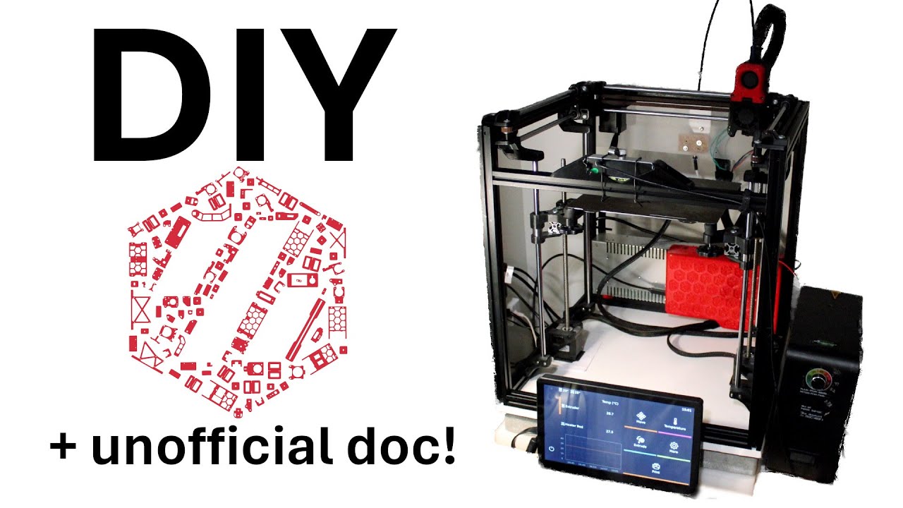 I built a 3D printer from DIY plans (VORON Legacy serial # request by ...