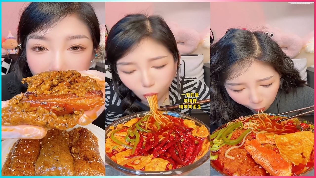 ASMR Mega Crunch & Sip 🌙 먹방 サクサク 바삭 Real Eating Sounds (No Talking) 🔥 vlog1