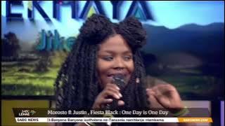 Morosto - 1Day is 1Day (Feat. Fiesta Black & Justin Ramsey) Full Performance at SABC LEHAE