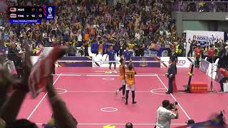 Thailand vs Malaysia - Final - Regu - Premier -  ISTAF Sepaktakraw World Cup Kuala Lumpur 2024